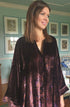 Amara Silk Velvet Long Kaftan Tuttabankem