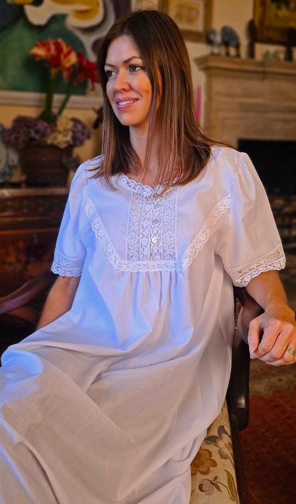 Fine cotton lawn online nightdresses