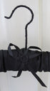 Black Satin Padded Hanger Tuttabankem