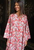 Carly Red Cotton Kaftan Tuttabankem