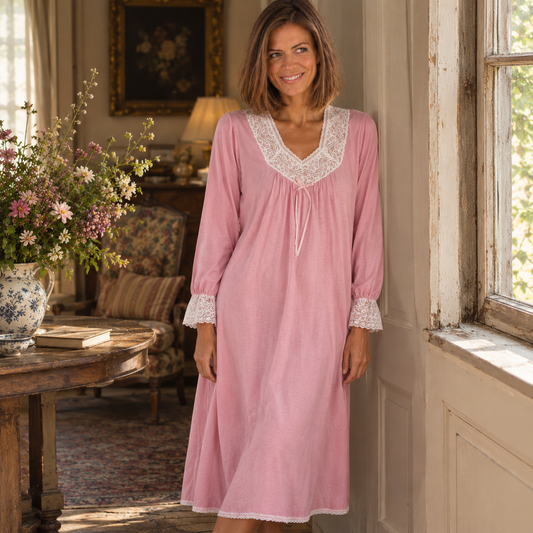 Pink Jersey Tuttabankem Nightgown