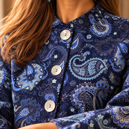 Renata Cotton Needlecord Jacket