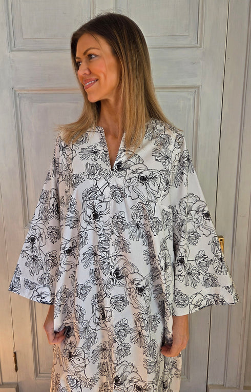 Dorothy Cotton Poplin Kaftan Tuttabankem