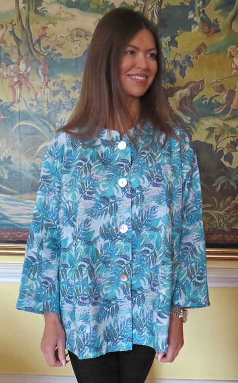 Fitzrovia Cotton Linen Ladies Jacket Tuttabankem