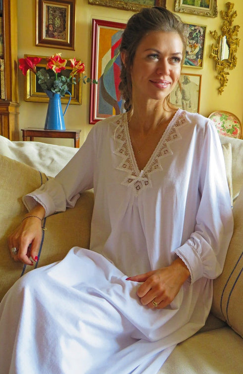 Tuttabankem Juliette Cotton Jersey Nightdress | Tuttabankem