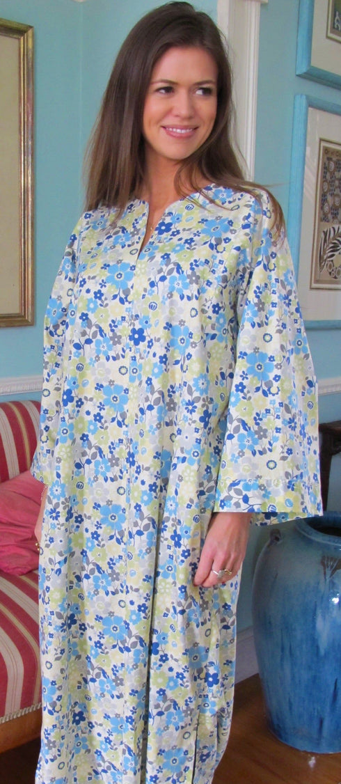 Sandra Long Cotton Kaftan | Cotton Kaftans UK | Tuttabankem