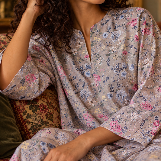 Cotton Aster Kaftan