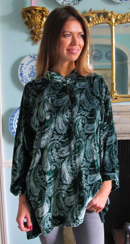 Tuttabankem Venezia Silk Velvet Top - Ladies Top | Tuttabankem