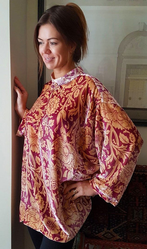 Verona Silk Velvet Top Tuttabankem
