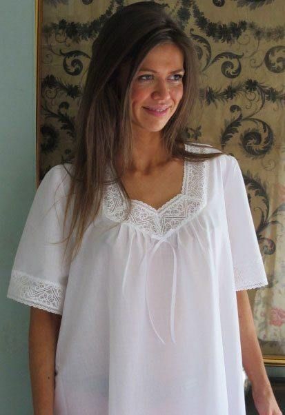 Tuttabankem Charlotte Cotton Lawn Nightie | Tuttabankem