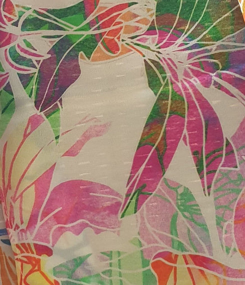 Fabienne Silk Crepe de Chine Scarf Tuttabankem