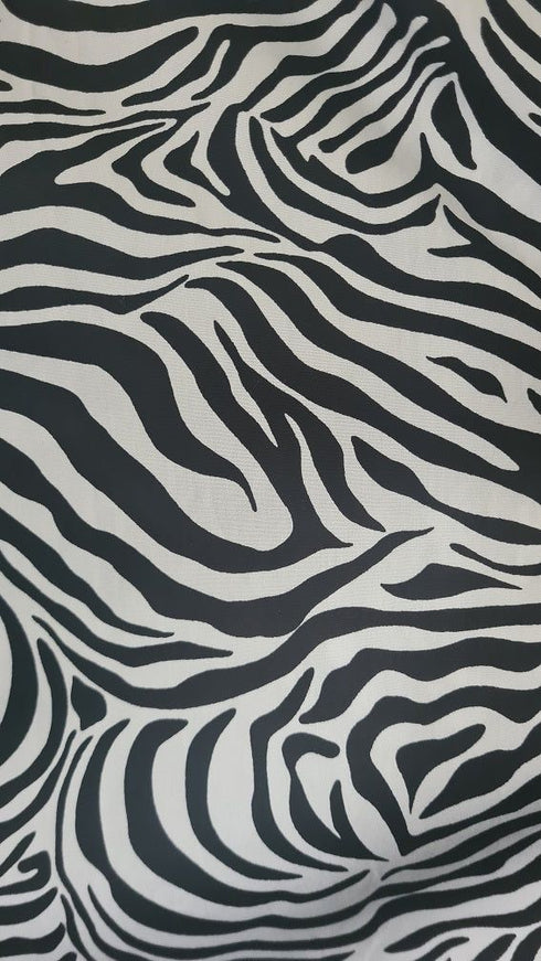 Simone Zebra Print Cotton Tuttabankem