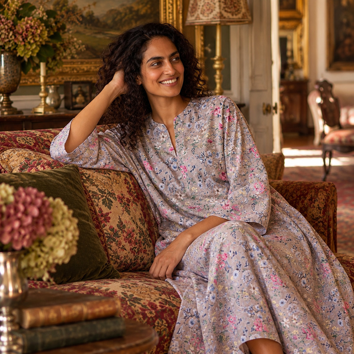 Tuttabankem Aster Cotton Kaftan