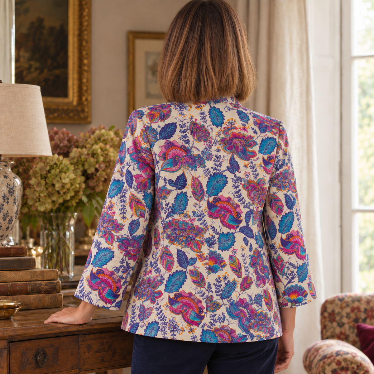Marcella Cotton Needlecord Jacket