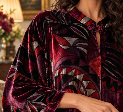 Tuttabankem Silk Velvet Cosima Top