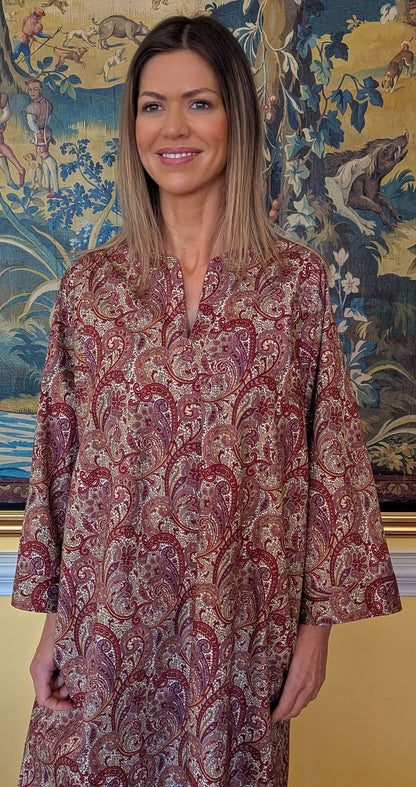Geraldine Long Cotton Kaftan Tuttabankem