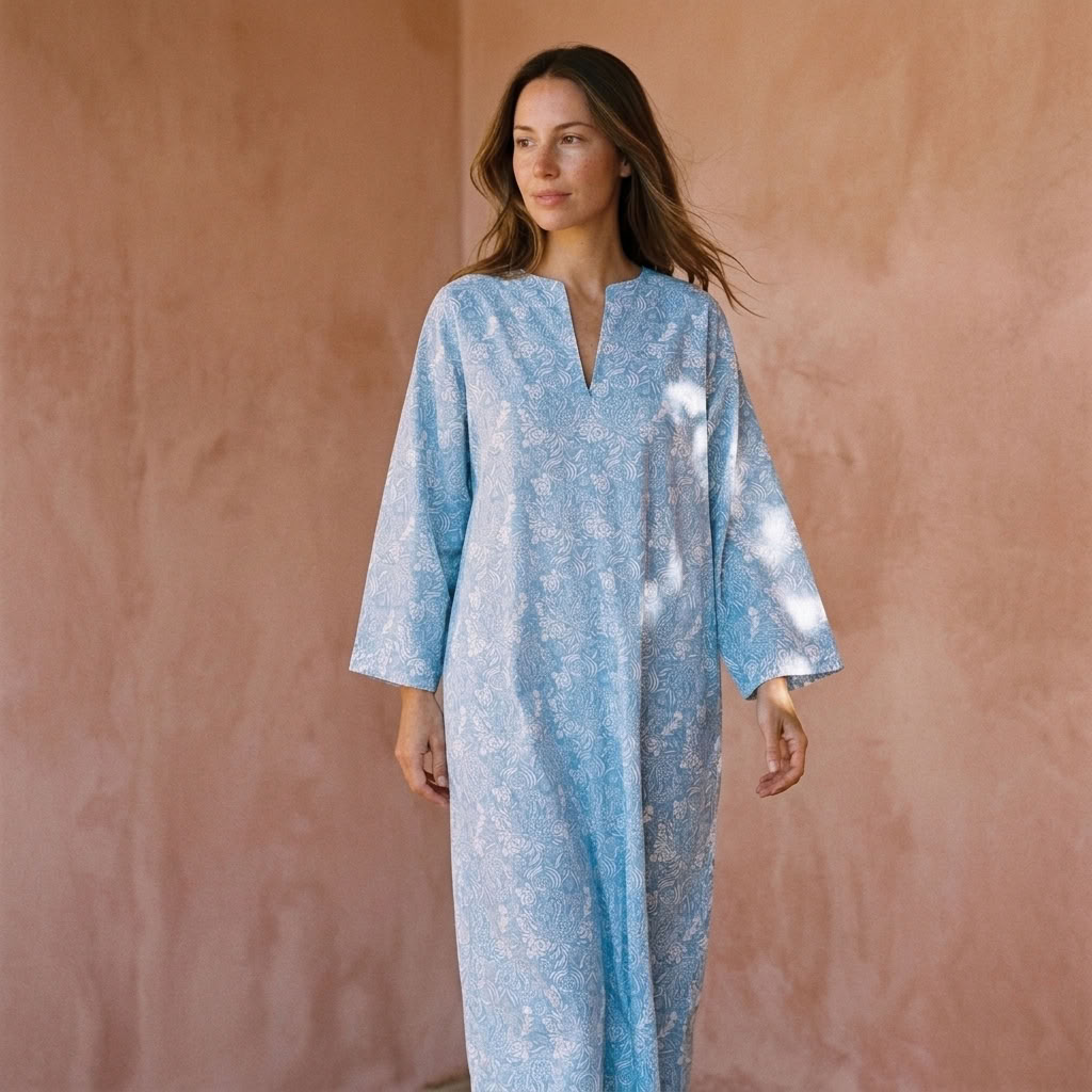 Tuttabankem blue Harebell Kaftan