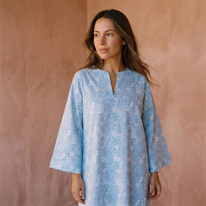 Tuttabankem blue Harebell kaftan