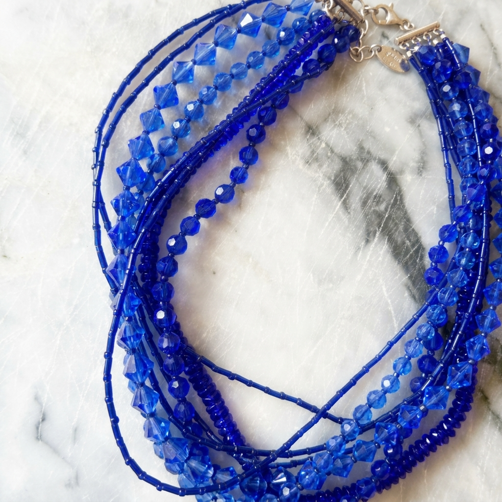 Lapis Necklace Blue