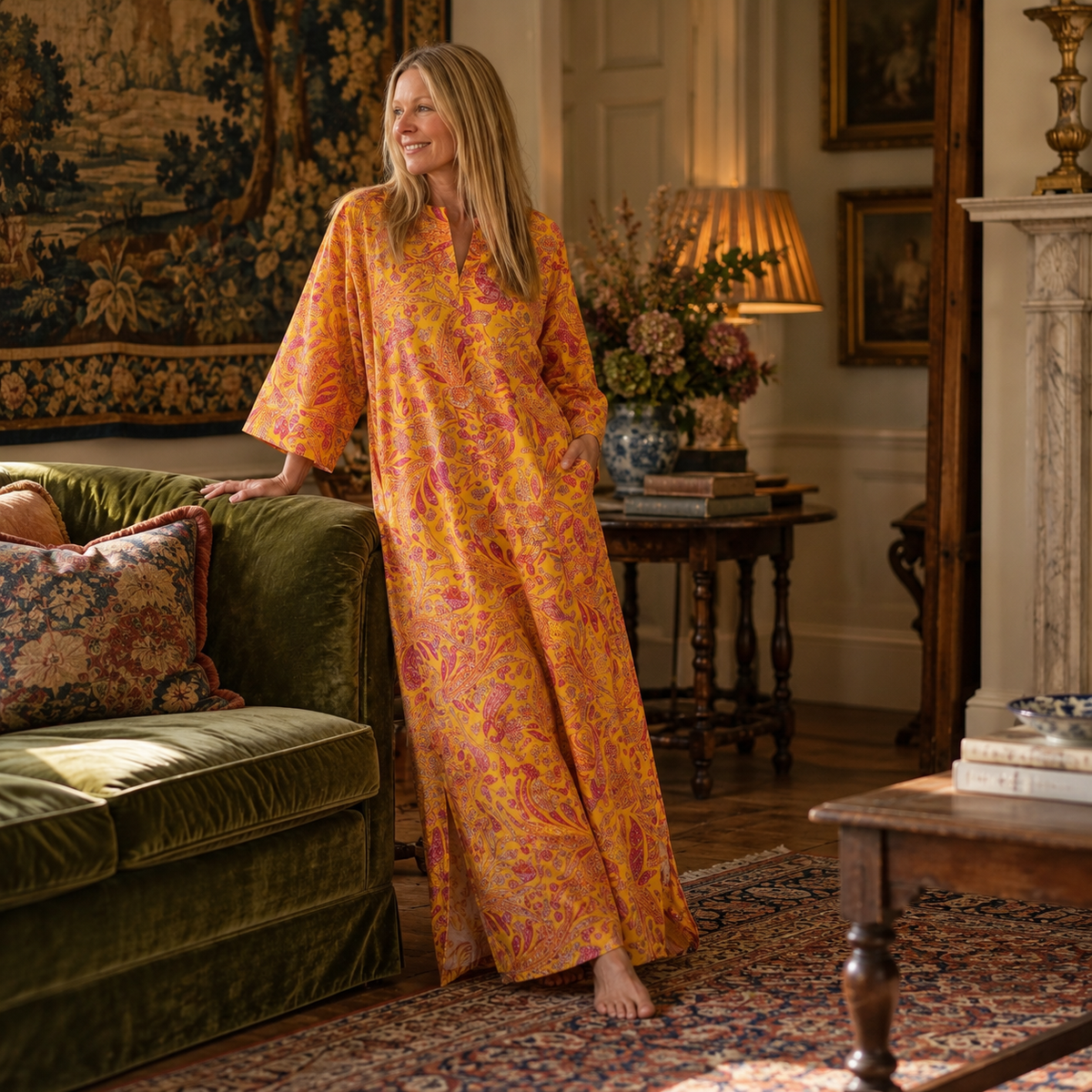 Tuttabankem kaftan Marigold