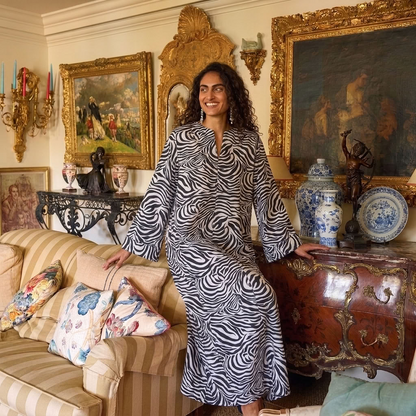 Simone Zebra Kaftan Tuttabankem